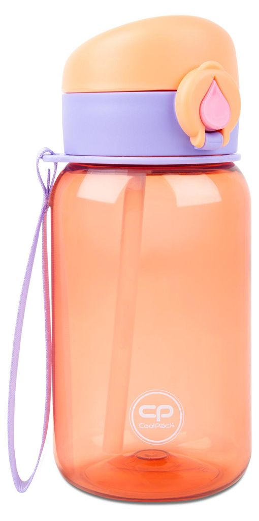 Coolpack Hugo Bidon Wasserflasche Mit Strohhalm Öffnungsverschluss 500 Ml