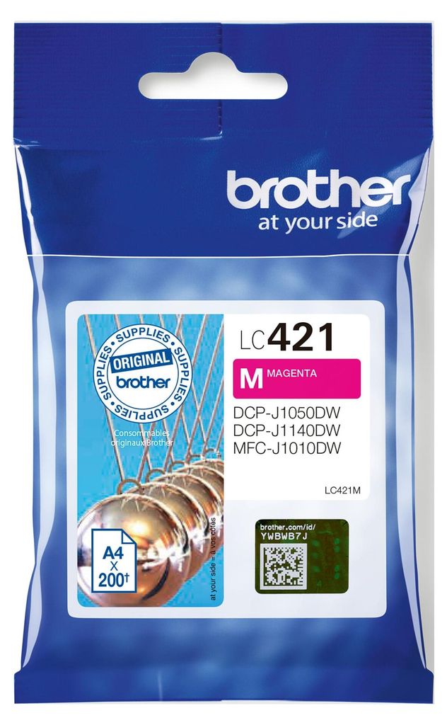 Brother Tintenpatrone LC421M 200Seiten magenta Immagine del prodotto 