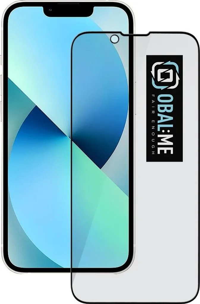Verre Trempé 5D Intégral iPhone 13 Mini Noir Résistant aux Rayures