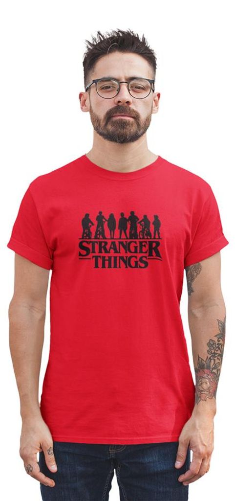 D&B Uni Polo MO00082 Stranger Things Rot XL