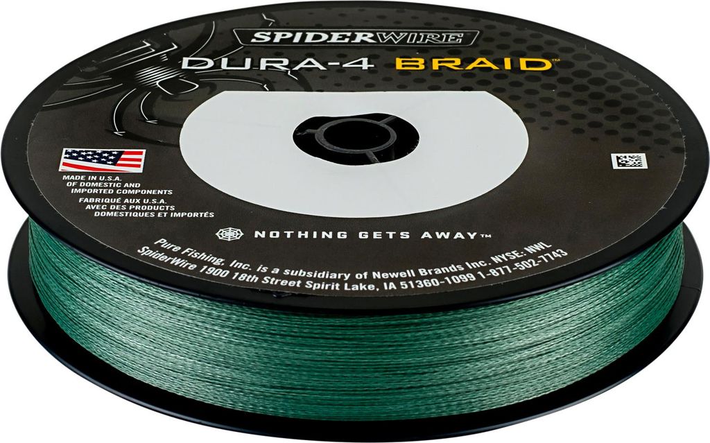Vlasec Spiderwire Dura 4 (zelený, 150 m) Ø mm: 0,20 Obrázok produktu 