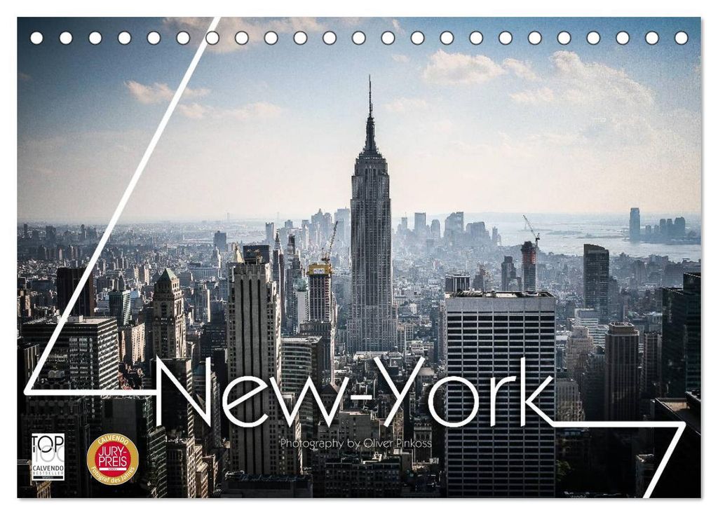 New York Shoots (Tischkalender 2027 DIN A5 quer), CALVENDO Monatskalender
