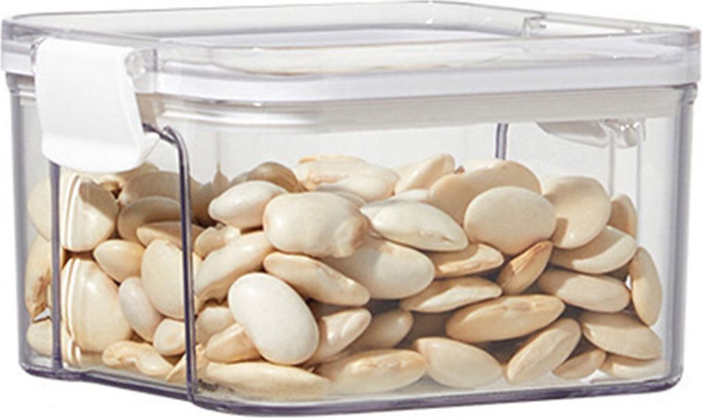 460ML/700ML/1300ML/1800ML Vorratsglas Transparente Aufbewahrungsbox für Lebensmittel Auslaufsicheres Gewürzvorratsglas für Zuhause