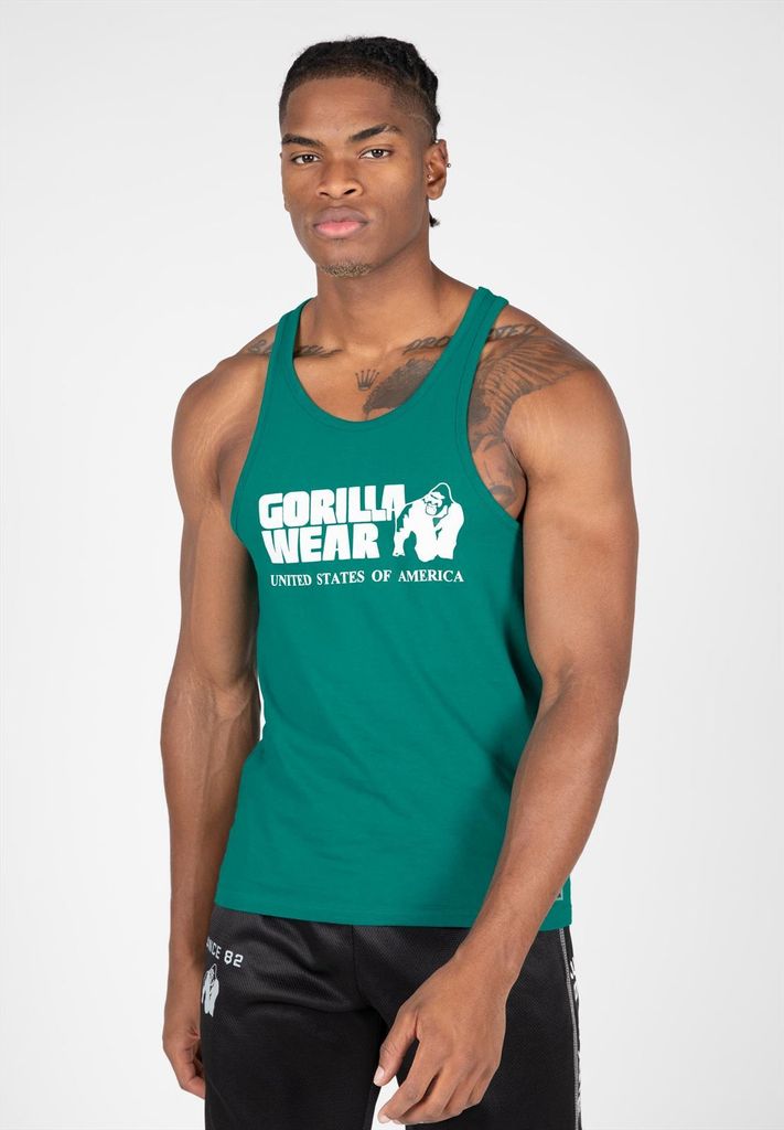 Gorilla Wear Classic Tank Top teal green S