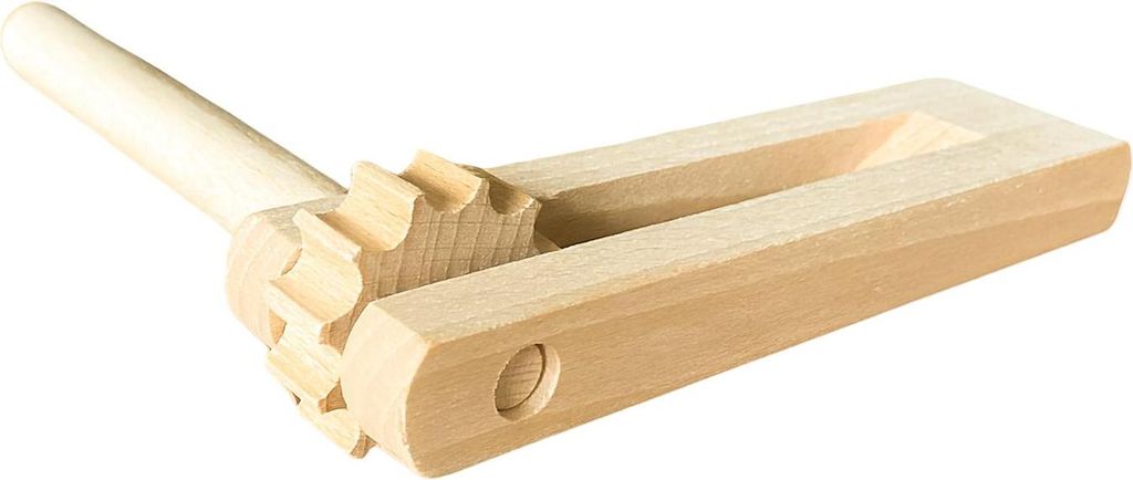Kleine Holzklapper – Klapper für Jäger, traditioneller Klang