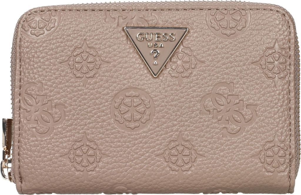 Guess Cresidia Geldbörse dunkelbeige 9,5 x 14 x 2,5
