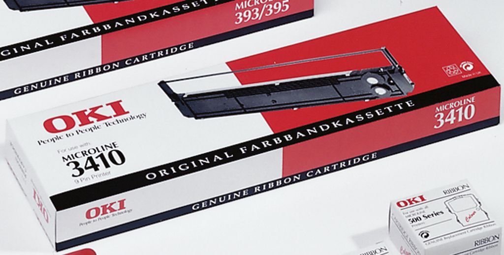 OKI 09002308 printer ribbon Black Image du produit 