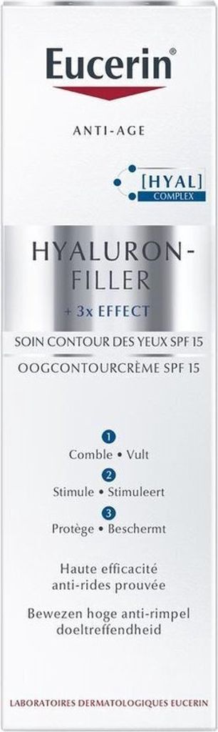 Eucerin Hyaluron Filler Augenpflege Lsf15 (15ml)