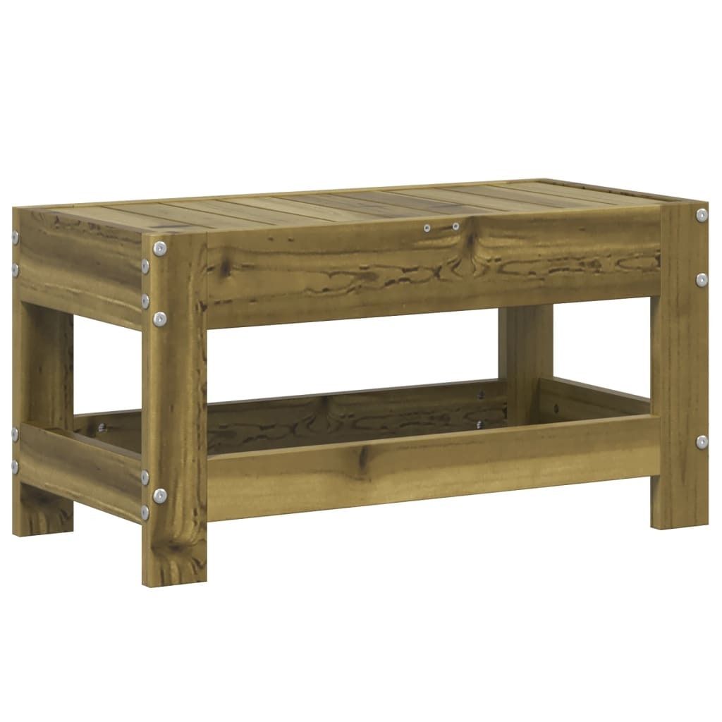 vidaXL Tabouret de jardin 62x30x32 cm Bois de pin imprégné Image du produit 