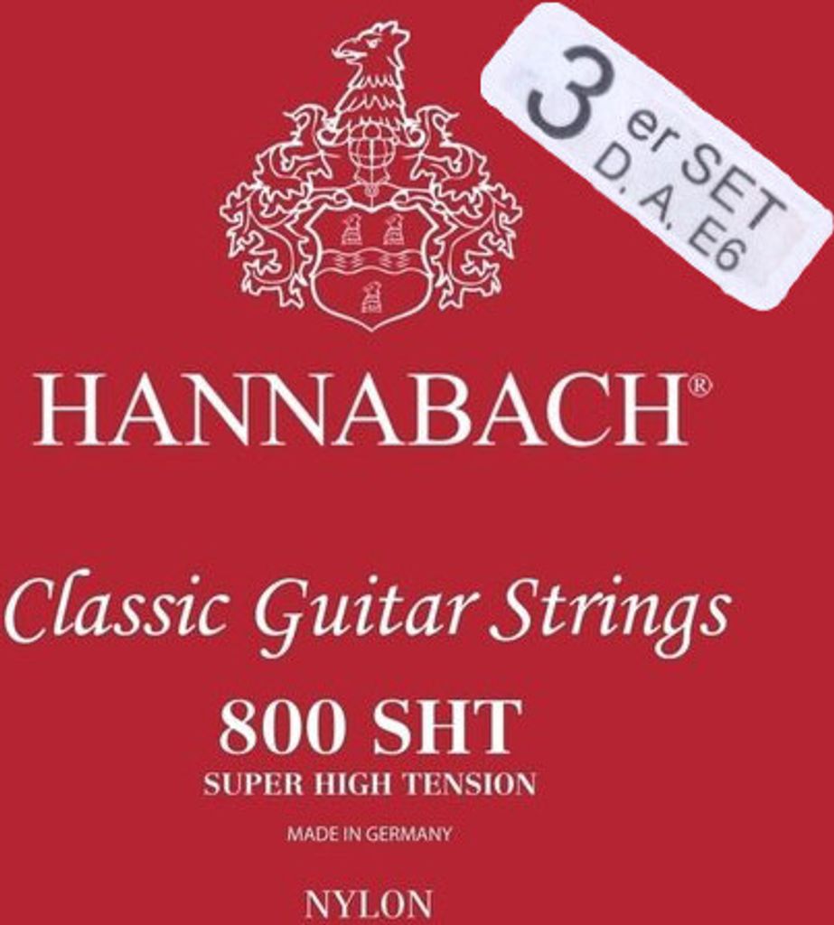 Hannabach 8007SHT - super high - Bass-Satz