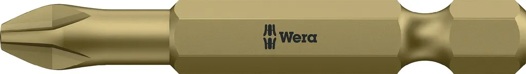 Wera Bit 851/4 TH PH 1 L.50mm: Punta Professionale Extra-Hard Anti-Rottura