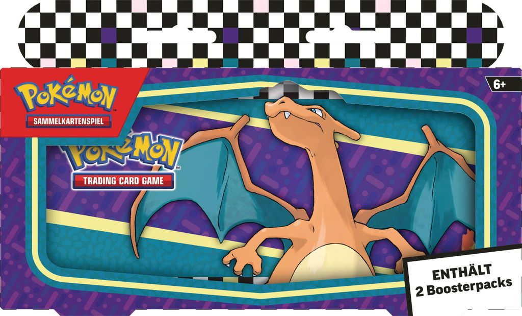 Pokémon Pencil Case  - Glurak (inkl. zwei Boosterpacks) Produktbild 
