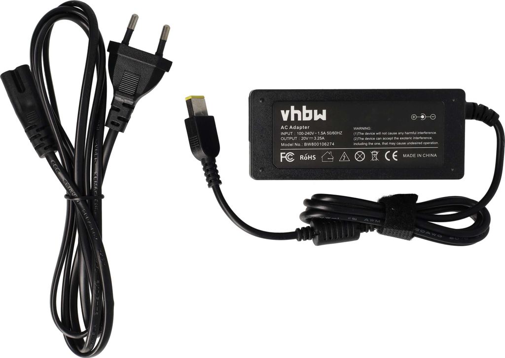vhbw Netzteil kompatibel mit Lenovo ThinkPad Z50-70, X250, Produktbild 