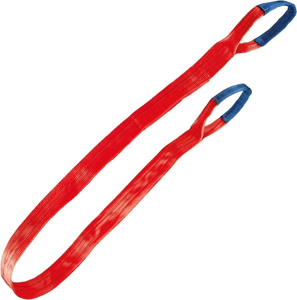 Safetytex Hebeband 5000kg Tragkraft, 4m Länge, Hebeschlinge, rot