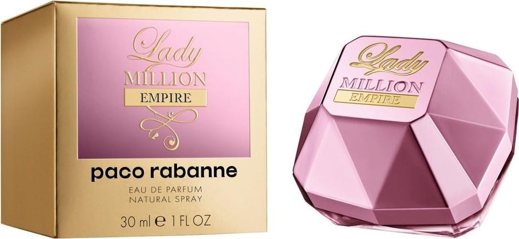Rabanne Lady Million Empire, Kobiety, 30 ml, Spray, ALCOHOL Zdjęcie produktu 