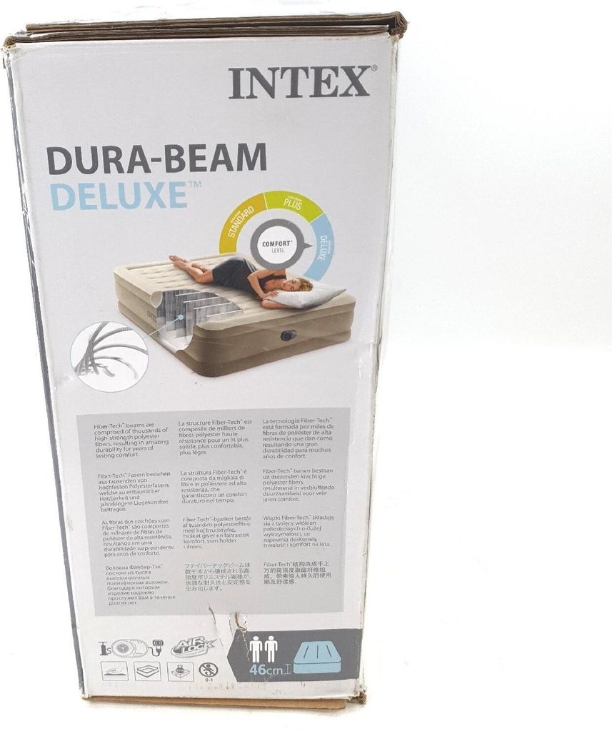 Materac welurowy z pompką 203 x 152 x 46 cm INTEX 64428ND Produktbild 37