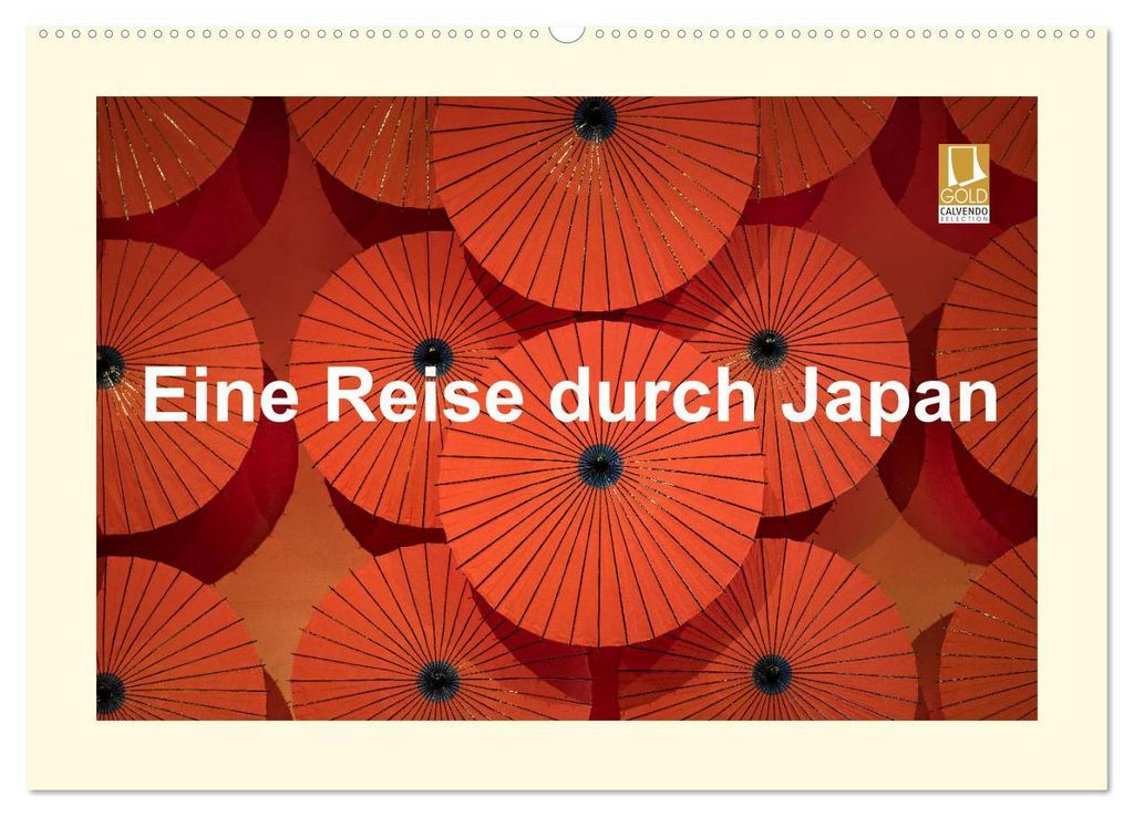 Eine Reise durch Japan (Wandkalender 2027 DIN A2 quer), CALVENDO Monatskalender