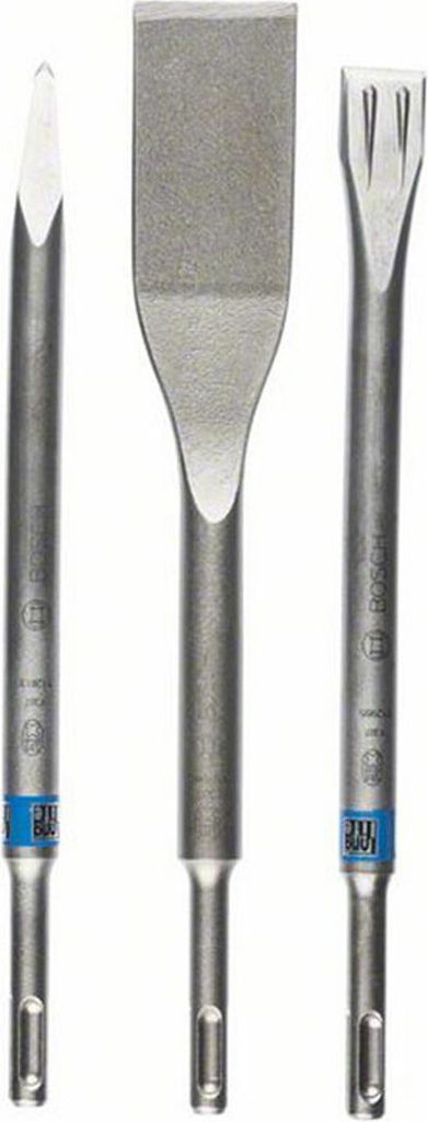 Set de 3 burins SDS Plus (BURIN+PIC+LARGE) - BOSCH - Image du produit 