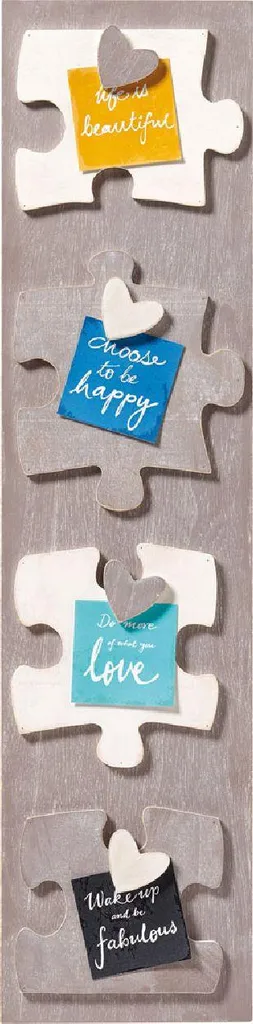Cadre Photo Puzzle Multi-Vues pour 4 Photos 8x8 cm - Montage Facile