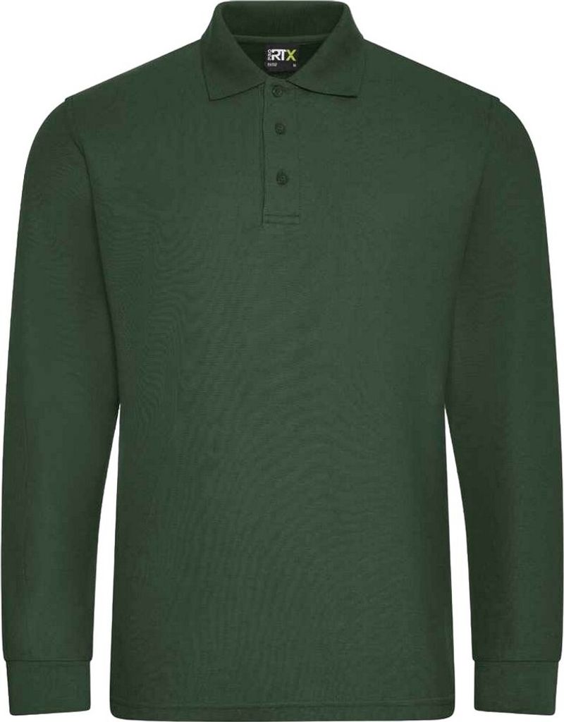 PRORTX - Poloshirt für Herren RW7859 (M) (Flaschengrün)