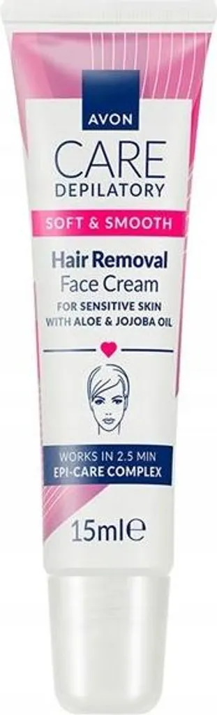 Depilazione Viso Delicata Avon Care 15ml - Formula Soft & Smooth