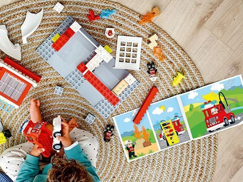 Lego Duplo 10970 Remiza Strażacka I Helikopter Zdjęcie produktu 38
