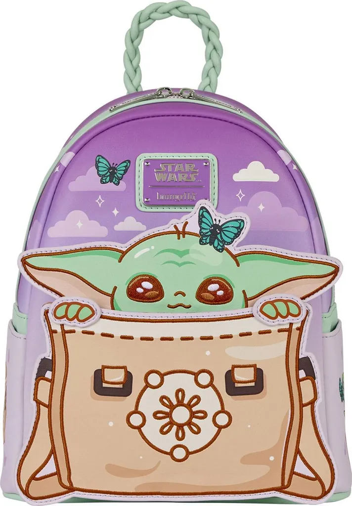 Petit Sac à Dos Star Wars Grogu Loungefly Léger pour Éviter le Vrac