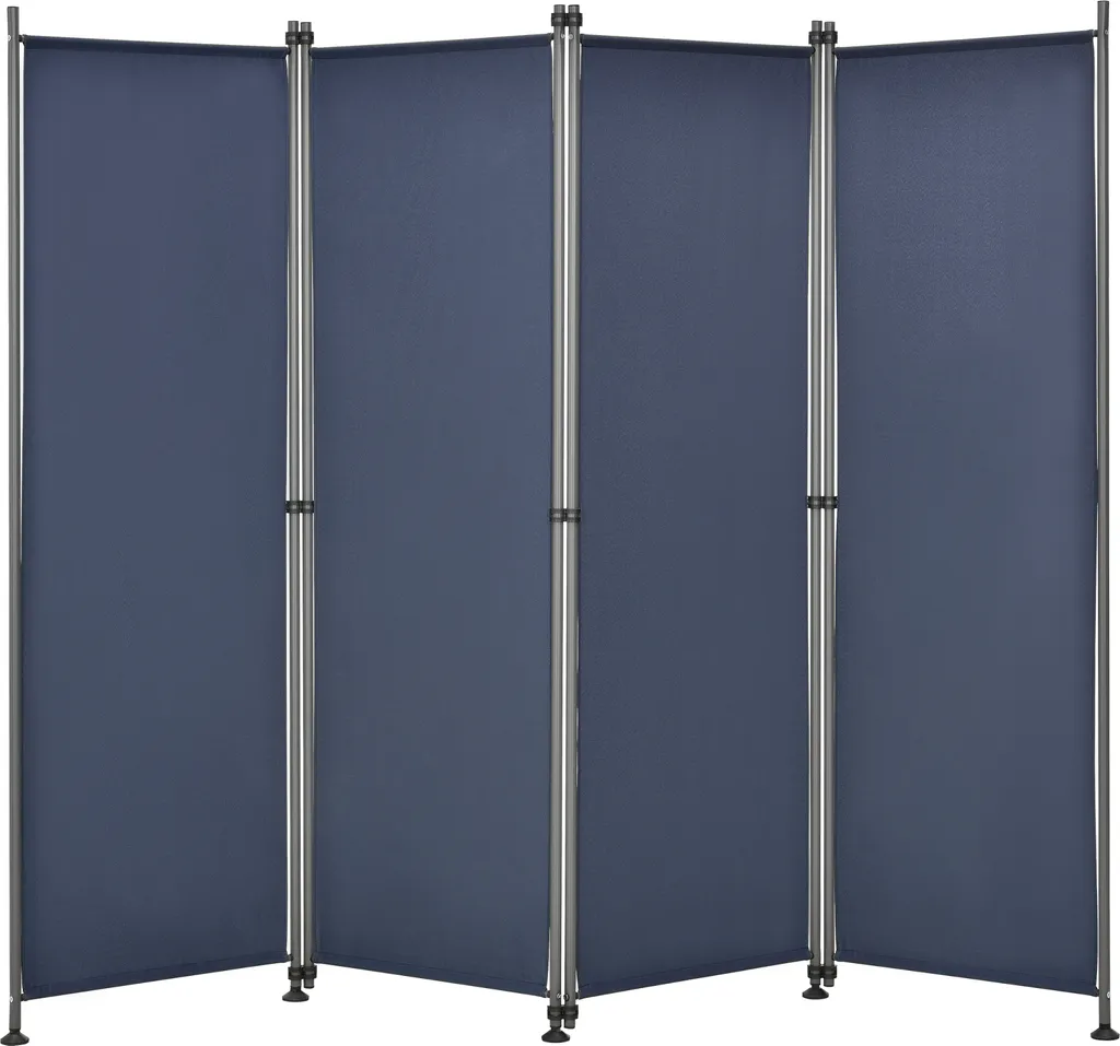 Paravent de terrasse bleu foncé 170x215cm - Mur de séparation extérieur