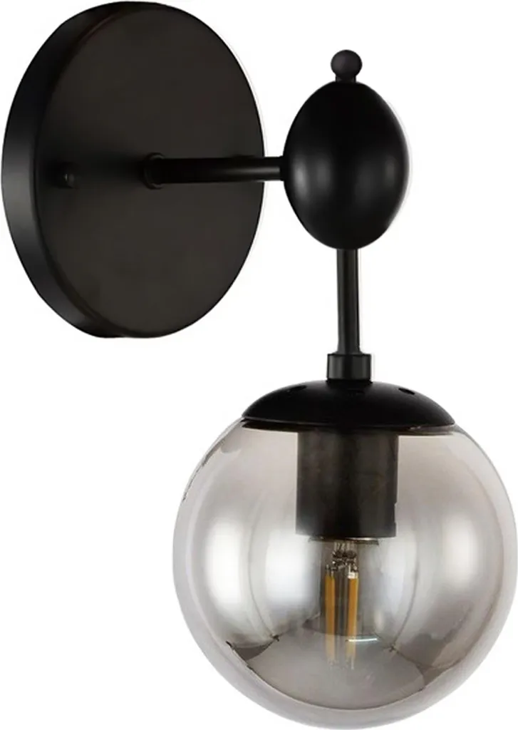 tooLight App750-1W Black - Lampada da Parete per Atmosfere Calde