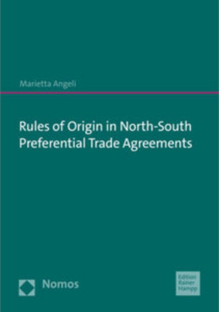 Rules of Origin in North-South Preferential Trade Agreements