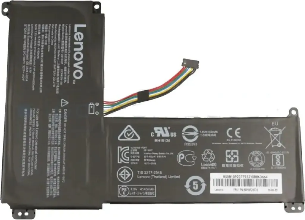 Batterie Lenovo 5B10P23779 pour PC portable Ideapad et Yoga