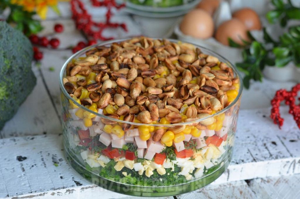 Glas Salatschüssel Simple 24 cm Schüssel Schichtsalat