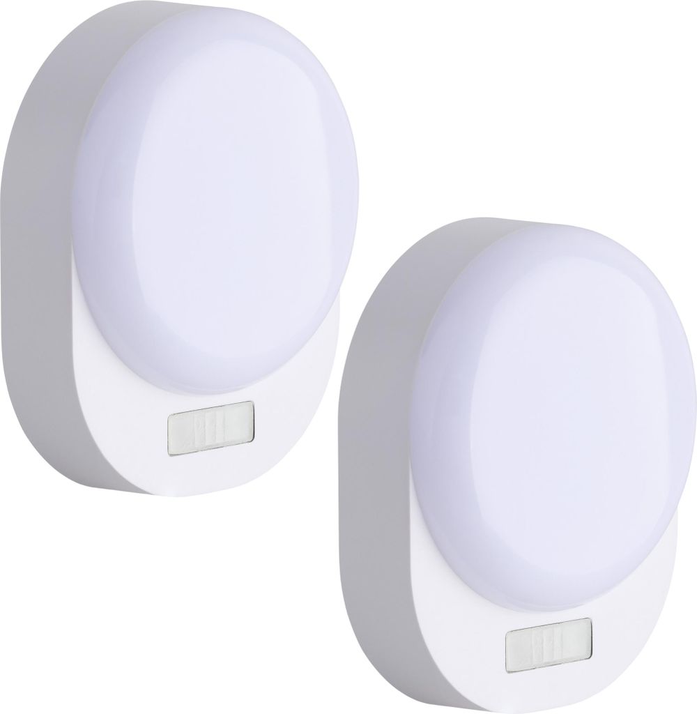 2x LED Nachtlicht Batterie Bewegungsmelder Licht Sensor Produktbild 