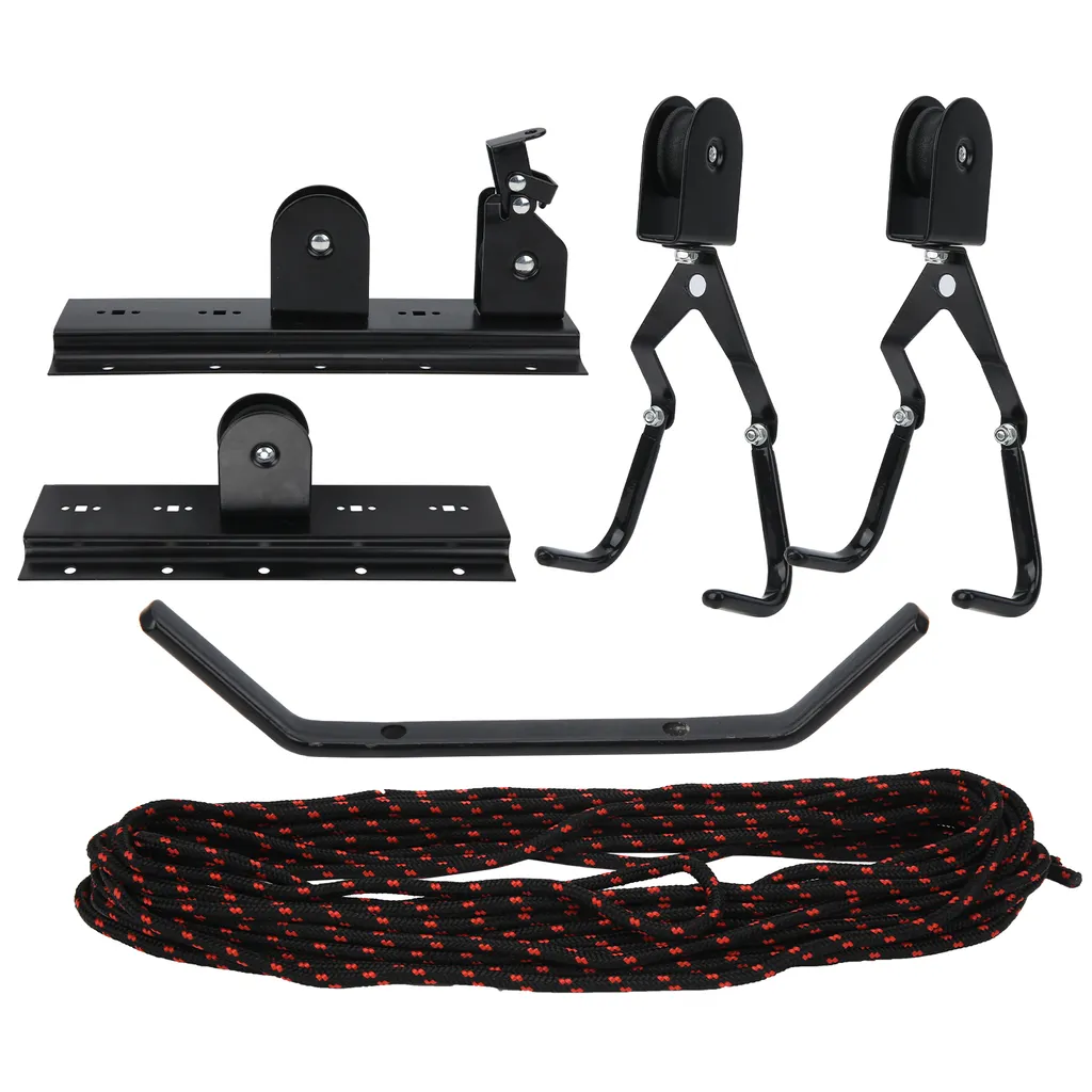 Système de levage pour vélo au plafond, poulie sécurisée pour garage