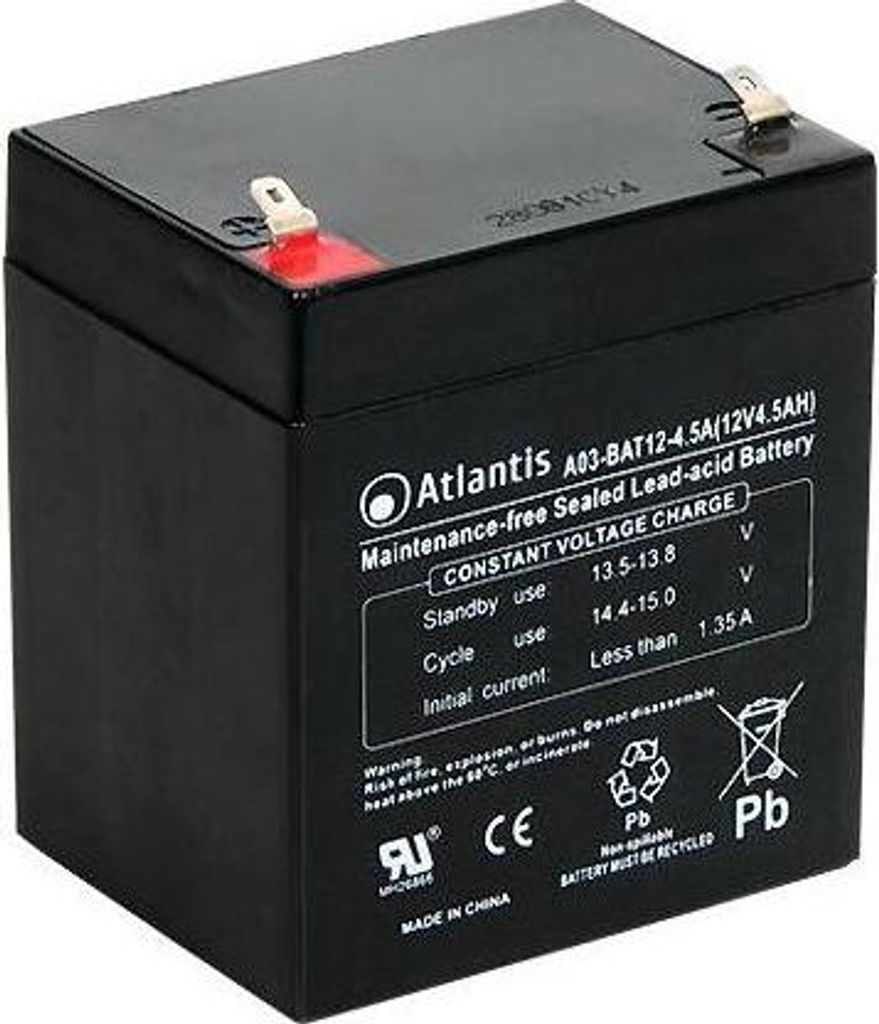 Atlantis Land A03-BAT12-4.5A batteria UPS Acido piombo Immagine del prodotto 