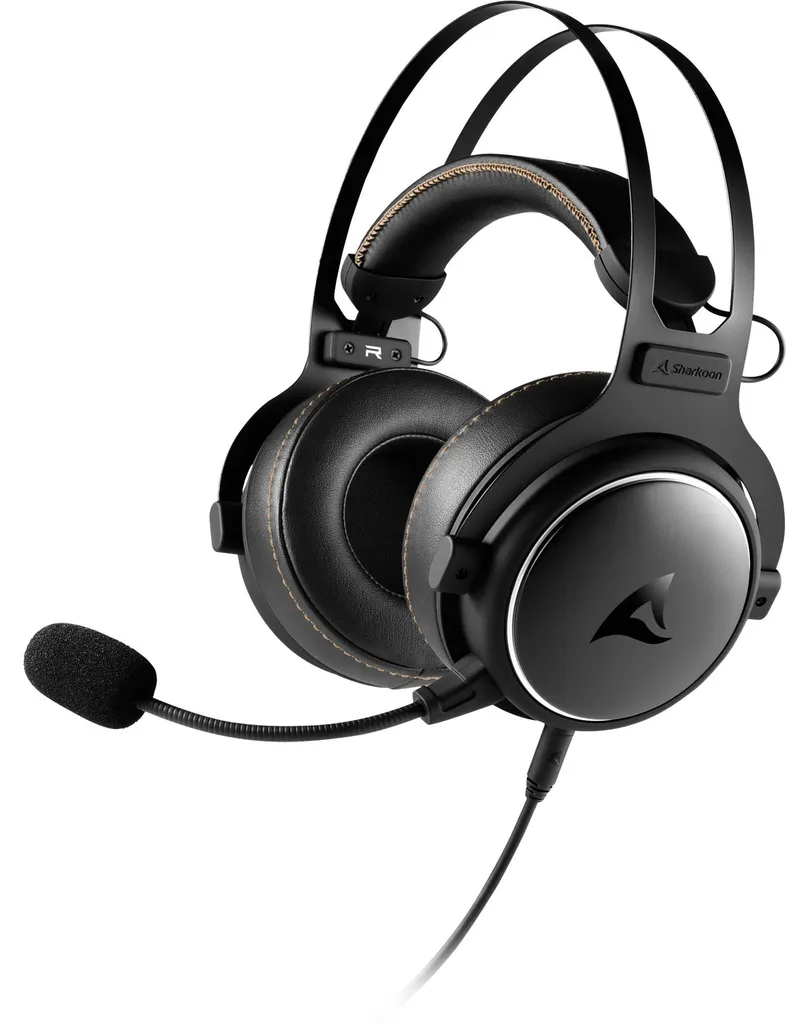 Sharkoon Skiller SGH50 Casque Noir Idéal pour Gaming PC PS5 et Xbox X