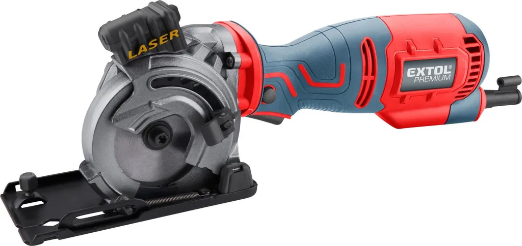 Scie Plongeante Laser Extol Premium 8893023 : Moteur 705W et Lame 89mm