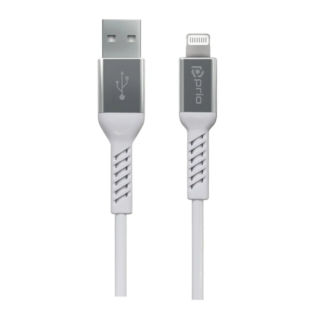 prio Cavo USB A a Lightning MFi 1.2m - Trasferimento Dati 480Mbps