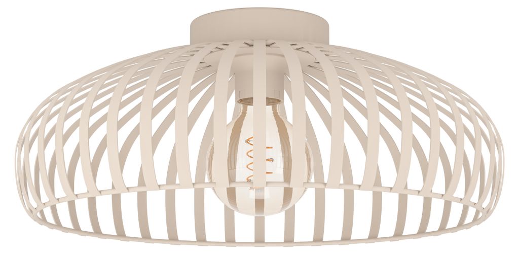 Zand plafondlamp Mogano 3 Ø 43cm Productafbeelding 