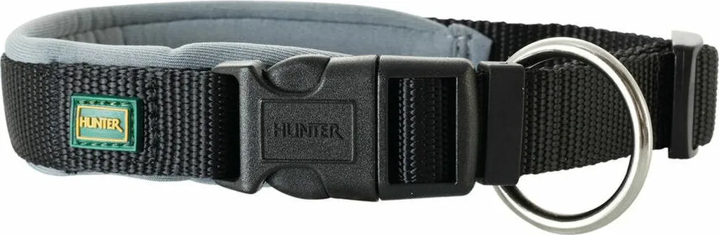 Hunter Neopren Vario Plus Nero: Collare Tecnico per Cani Attivi