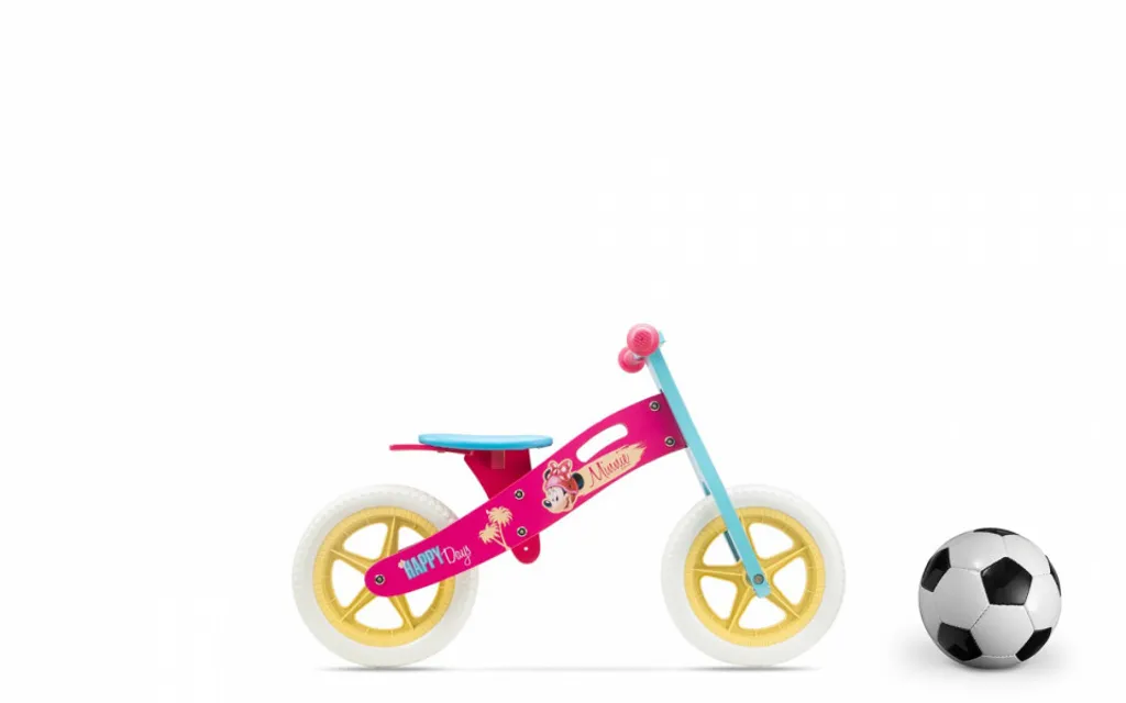 Roue de sport pour hamster Minnie Mouse en bois massif - Jouet rongeur