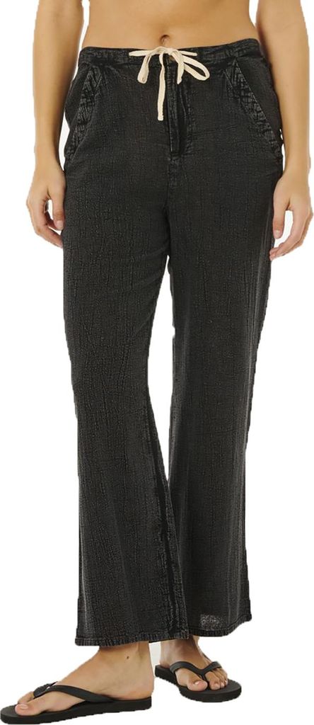 Rip Curl Classic Surf Wide Leg Hosen Schwarz S Frau Schwarz S