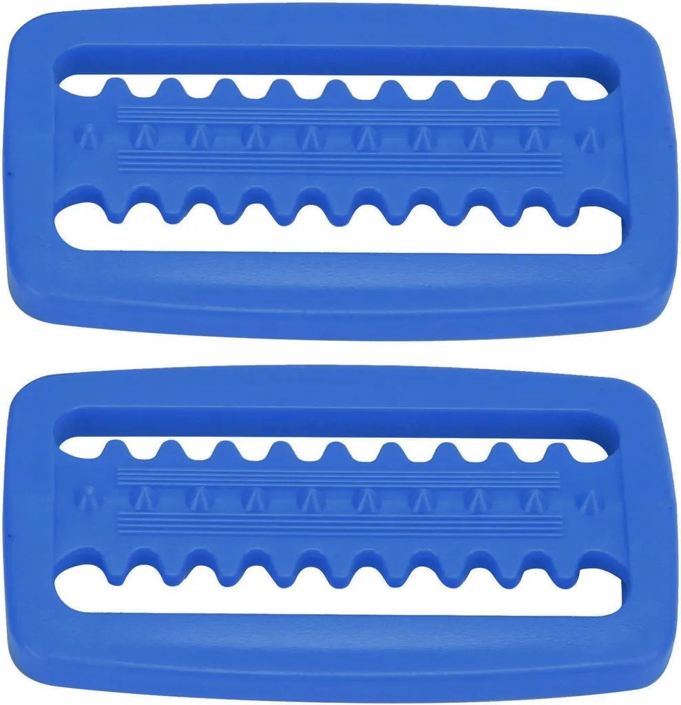 2 Pezzi Fibbia Cintura Pesi Immersione Blu - Accessorio Snorkeling Robusto