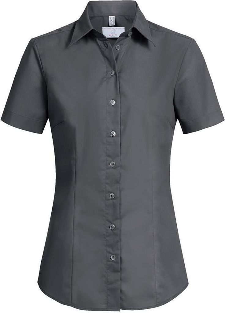 Greiff Corporate Bluse Damen BASIC Anthrazit 32