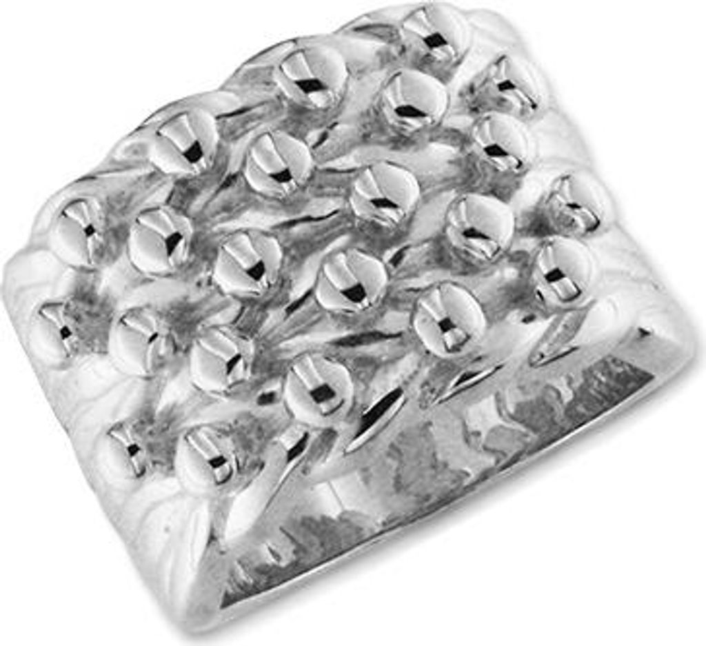 925 Sterling Silber Herren - Ring, 63 (20.1); TRS37951RSU