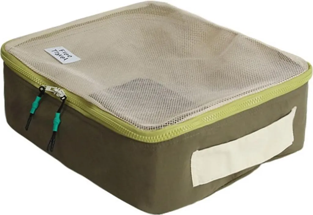 Custodia INF da Viaggio Verde Multiuso in Nylon - Alta Capacità e Stile