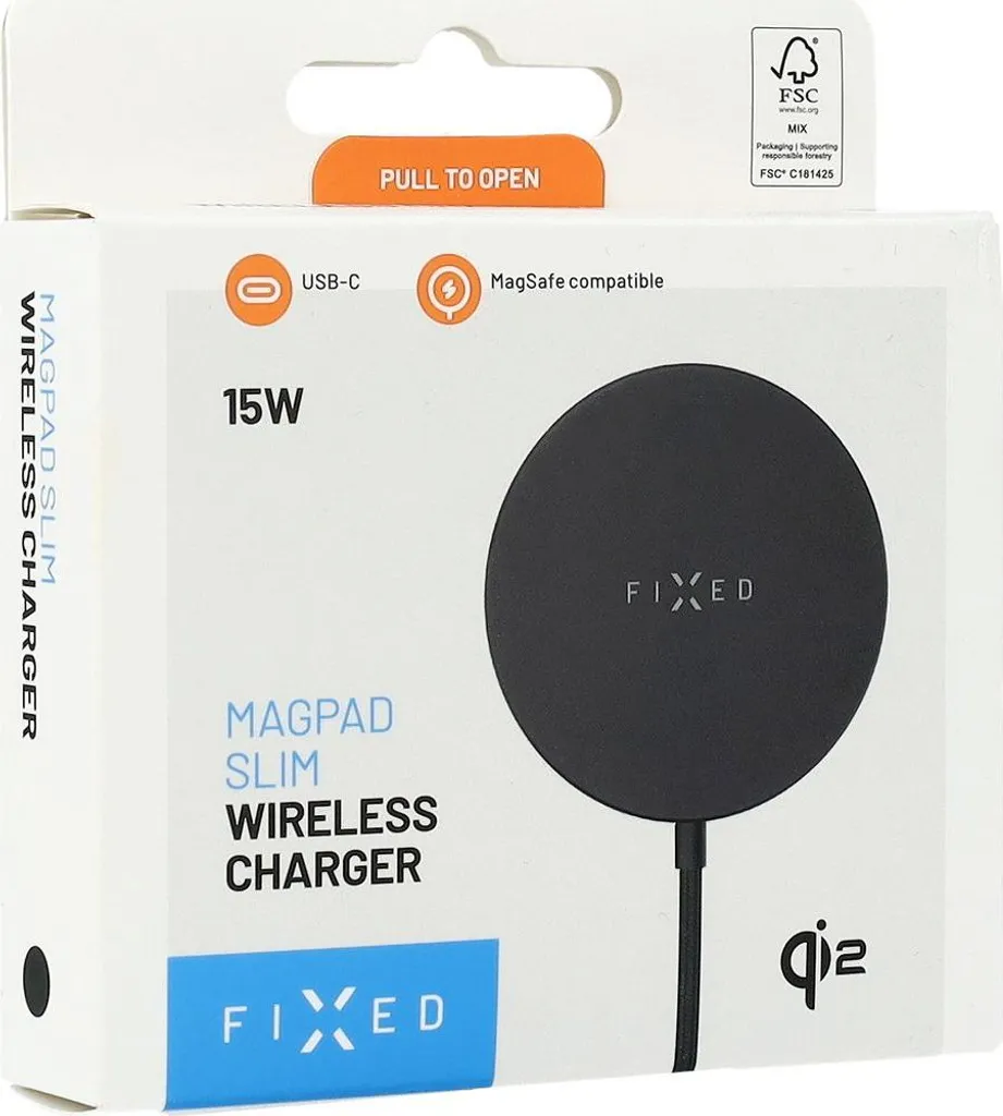 Chargeur sans fil magnétique Qi2 15W Fixed MagPad Slim coloris noir - 11