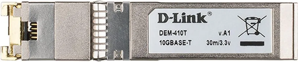 Module SFP+ 10G RJ45 pour raccordement serveur D-Link DEM-410T - 2