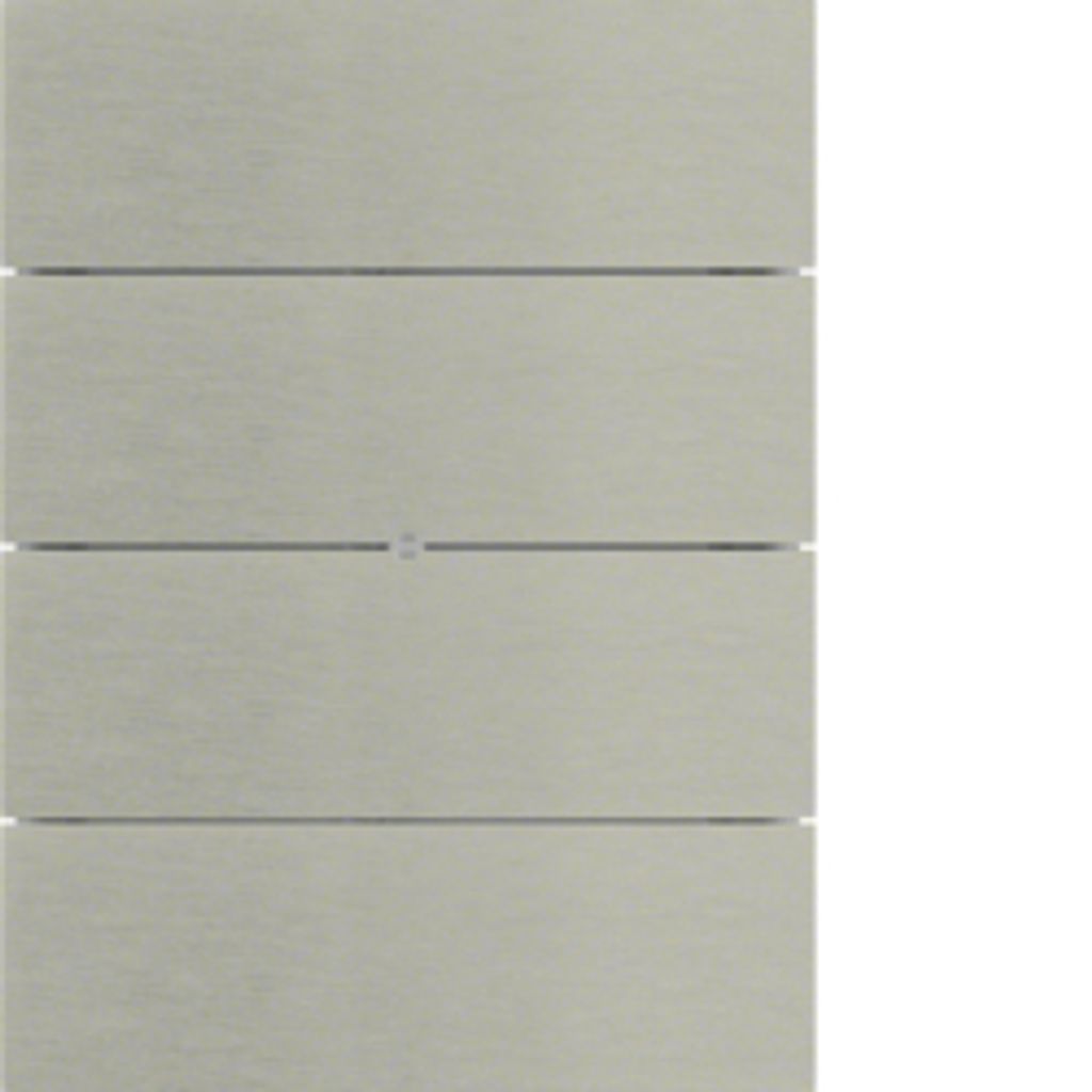 Berker 75164593 Tastsensor 4fach Komfort Edelstahl Rostfrei B.IQ
