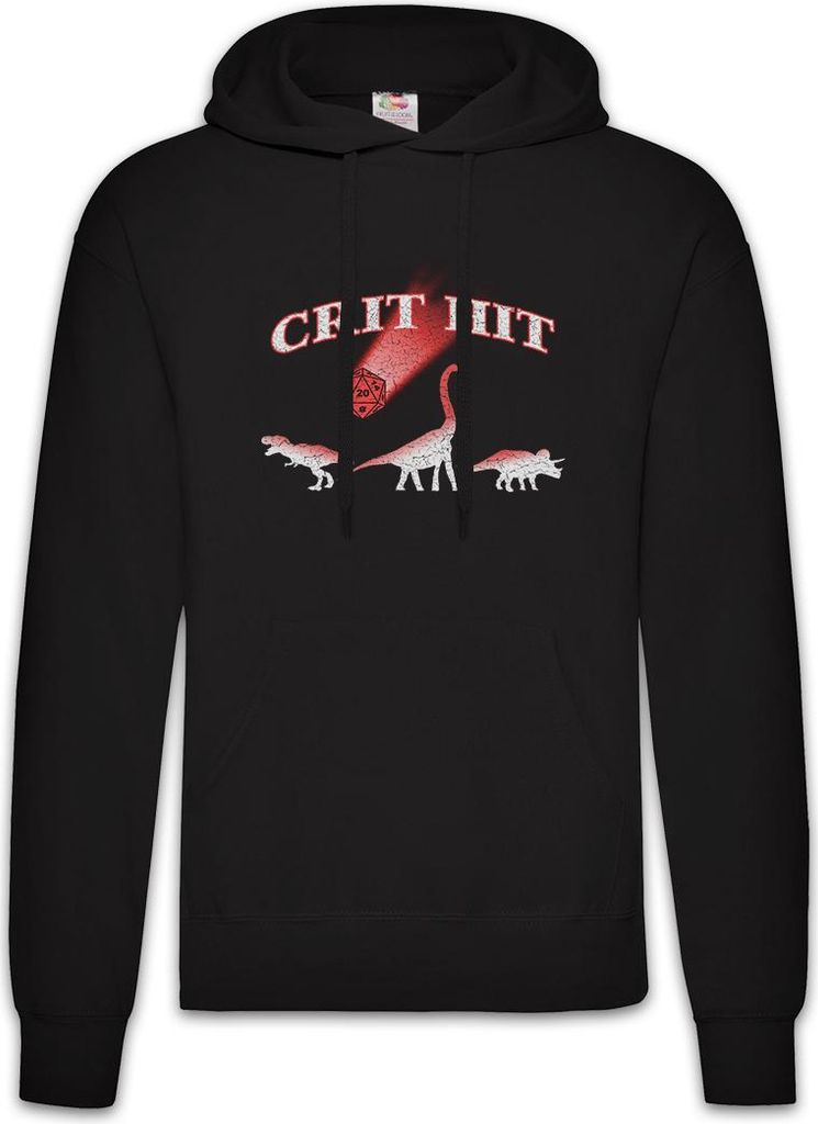 Urban Backwoods Crit Hit, Herren Hoodie, Farbe: Schwarz, Größe: XL